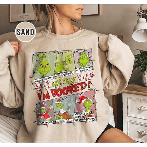 Vintage Merry Grinchmas Sweatshirt, Grinch Christmas Sweater, Grinchmas Shirt, Whovillee University Christmas, Merry Christmas Gift Shirt.jpg