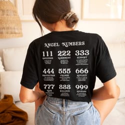 angel numbers shirt mystical shirt good energy shirt law of attraction shirt meditation shirt spiritual gifts