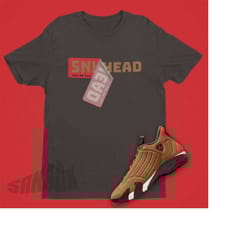 jordan 14 unisex shirt, air jordan 14 winterized tee, cotton printed sneakerhead sticker shirt, aj14 shirt