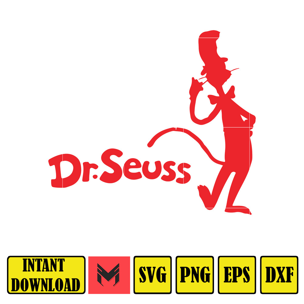 Dr Seuss Svg, Cat In The Hat SVG, Dr Seuss Hat SVG, Green Eggs And Ham Svg, Dr Seuss for Teachers Svg, Cricut, Thing Svg (1003).jpg