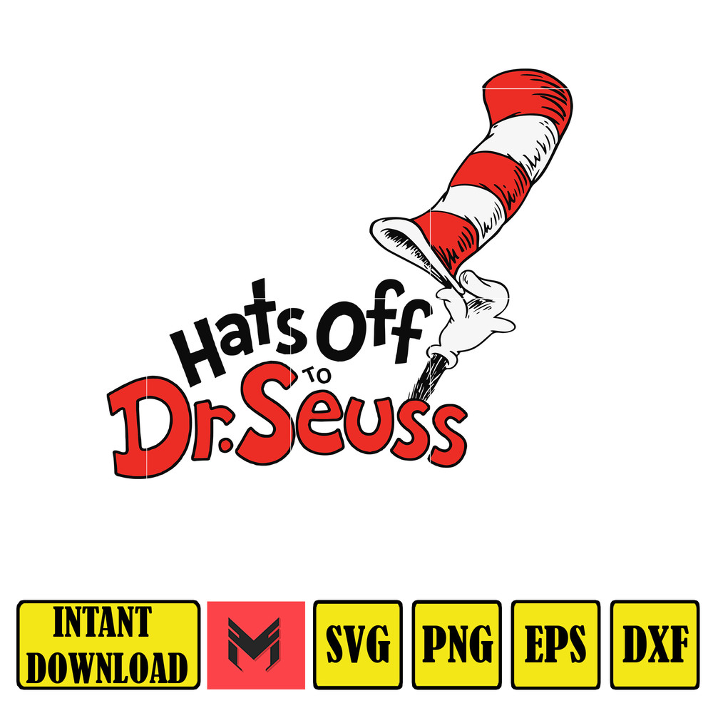 Dr Seuss Svg, Cat In The Hat SVG, Dr Seuss Hat SVG, Green Eggs And Ham Svg, Dr Seuss for Teachers Svg, Cricut, Thing Svg (1018).jpg