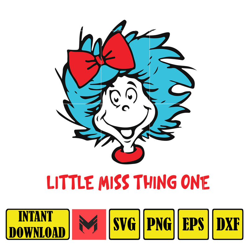 Dr Seuss Svg, Cat In The Hat SVG, Dr Seuss Hat SVG, Green Eggs And Ham Svg, Dr Seuss for Teachers Svg, Cricut, Thing Svg (908).jpg