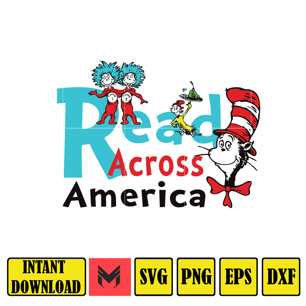 Dr Seuss Svg, Cat In The Hat SVG, Dr Seuss Hat SVG, Green Eggs And Ham Svg, Dr Seuss for Teachers Svg, Cricut, Thing Svg (910).jpg