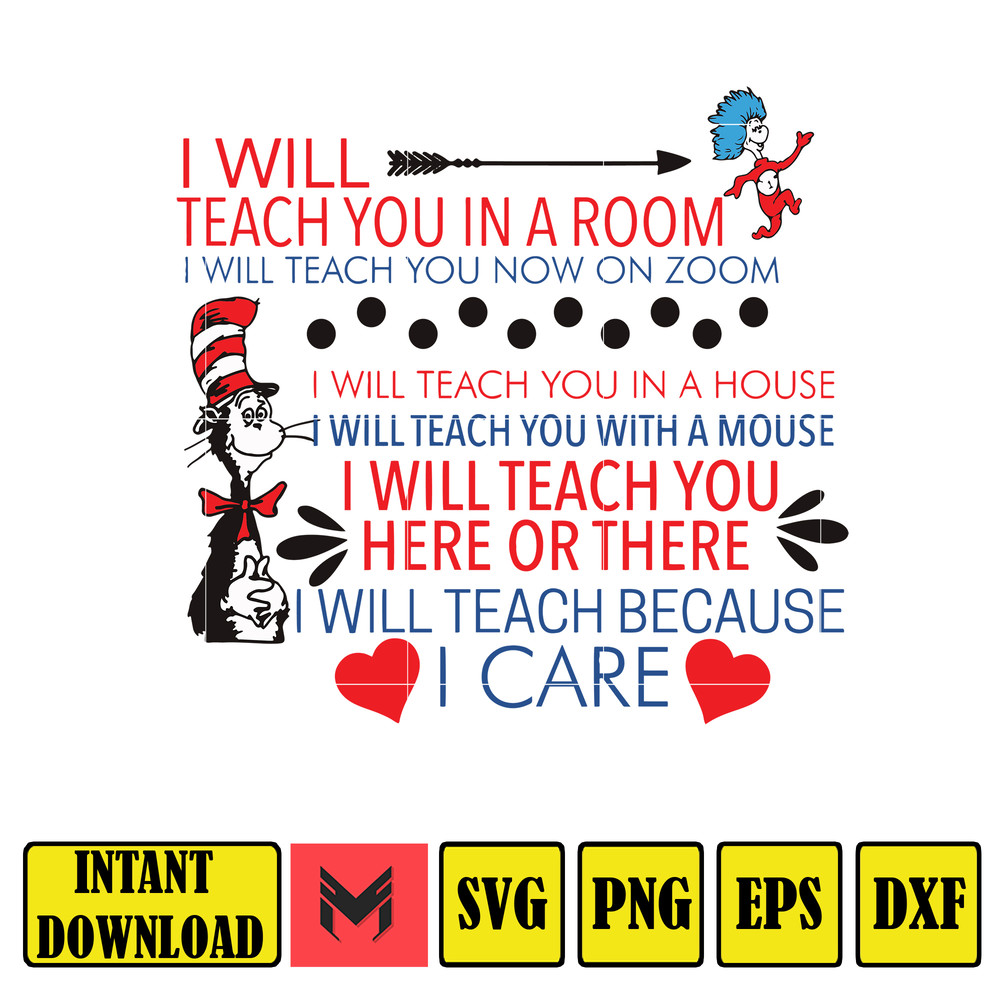 Dr Seuss Svg, Cat In The Hat SVG, Dr Seuss Hat SVG, Green Eggs And Ham Svg, Dr Seuss for Teachers Svg, Cricut, Thing Svg (915).jpg