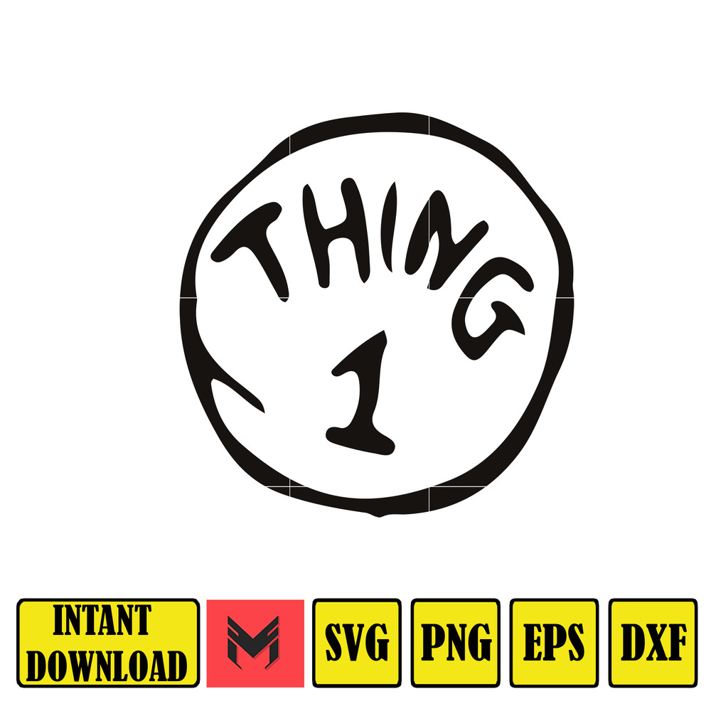 Dr Seuss Svg, Cat In The Hat SVG, Dr Seuss Hat SVG, Green Eggs And Ham Svg, Dr Seuss for Teachers Svg, Cricut, Thing Svg (919).jpg