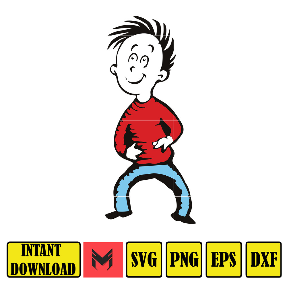Dr Seuss Svg, Cat In The Hat SVG, Dr Seuss Hat SVG, Green Eggs And Ham Svg, Dr Seuss for Teachers Svg, Cricut, Thing Svg (922).jpg