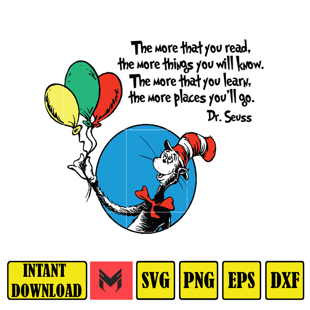Dr Seuss Svg, Cat In The Hat SVG, Dr Seuss Hat SVG, Green Eggs And Ham Svg, Dr Seuss for Teachers Svg, Cricut, Thing Svg (936).jpg