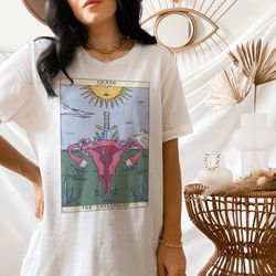 tarot shirt tarot card shirt mystical shirt celestial shirt witchy shirt tarot clothing astrology shirt feminism s