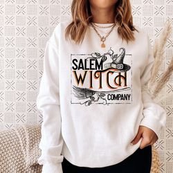 salem witch company, halloween crewneck, salem outfit, witch company sweat, funny halloween