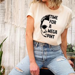 time for mega pint, funny johnny depp shirt, justice for johnny depp, free johnny shirt, mega pint shirt