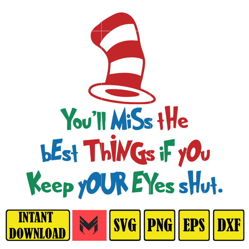 Dr Seuss Svg, Cat In The Hat SVG, Dr Seuss Hat SVG, Green Eggs And Ham Svg, Dr Seuss for Teachers Svg, Cricut, Thing Svg (961).jpg