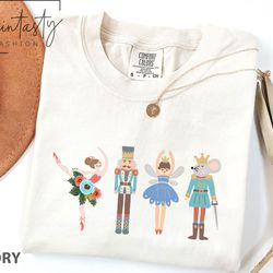 nutcracker t-shirt, sugar plum fairy shirt, christmas shirt, cute xmas shirt,gift for ballerina or nutcracker ballet lov