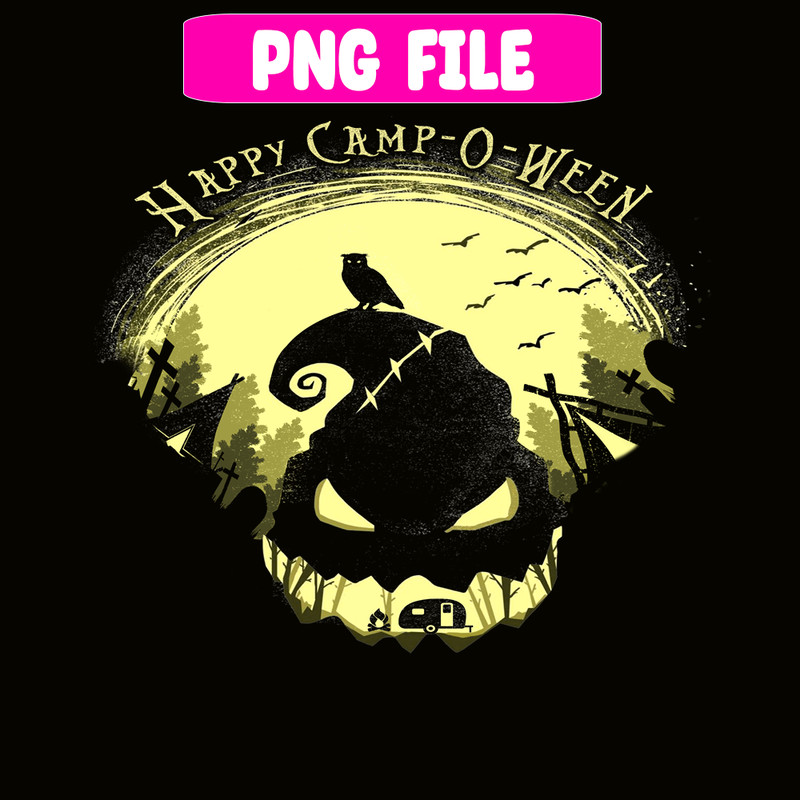 CAMP07112311-HAPPY CAMP O WEEN PNG Jack's nightmare PNG Camping Night PNG.png