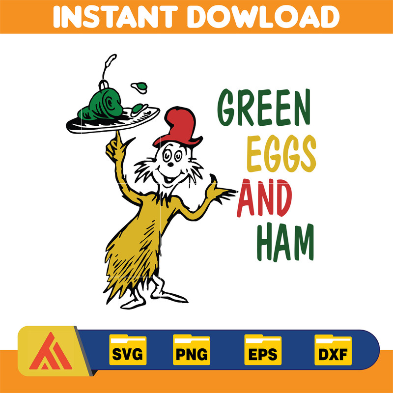 Dr Seuss Svg, Cat In The Hat SVG, Dr Seuss Hat SVG, Green Eggs And Ham Svg, Dr Seuss for Teachers Svg, Cricut, Thing Svg (23).jpg