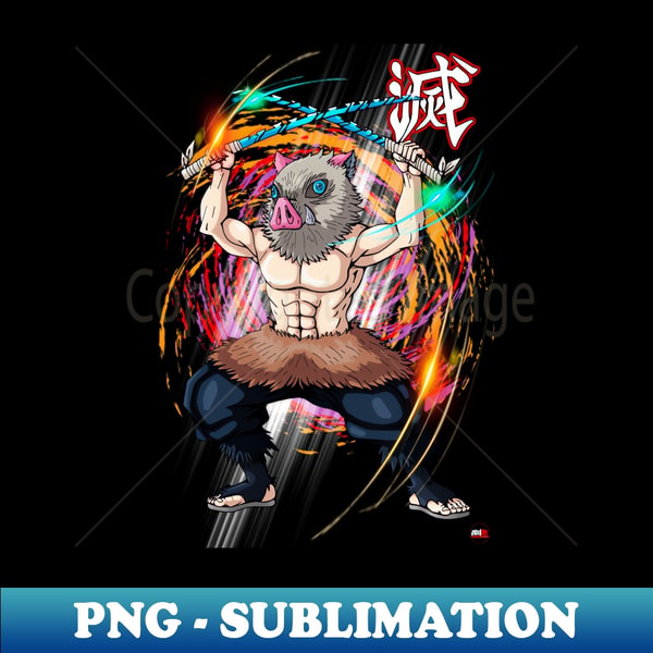 Slay Inosuke DEMON SLAYER INOSUKE - Instant Sublimation Digital Download | Inspire ...