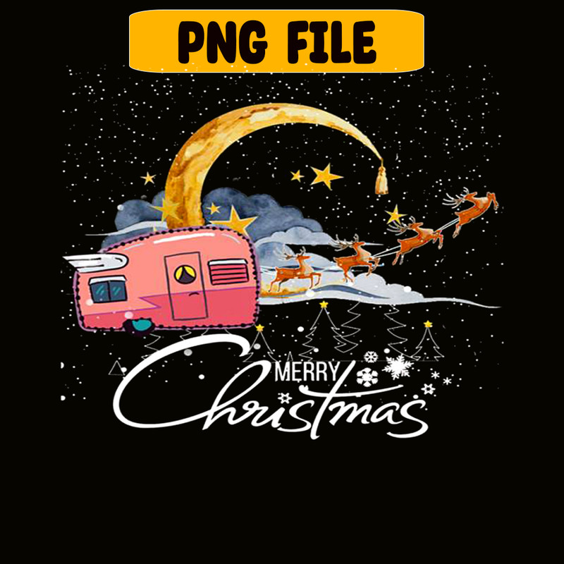 CAMP07112352-Camping Merry Christmas PNG Camping In Snow PNG Camping And Christmas PNG.png