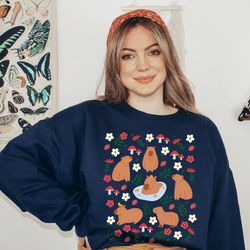 capybara sweatshirt capybara sweater capybara crewneck capybara shirt capybara gift capybara lover gift capybara gifts