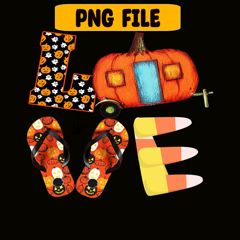 CAMP07112371-Love PNG- Camping PNG The Word Love Halloween PNG.png