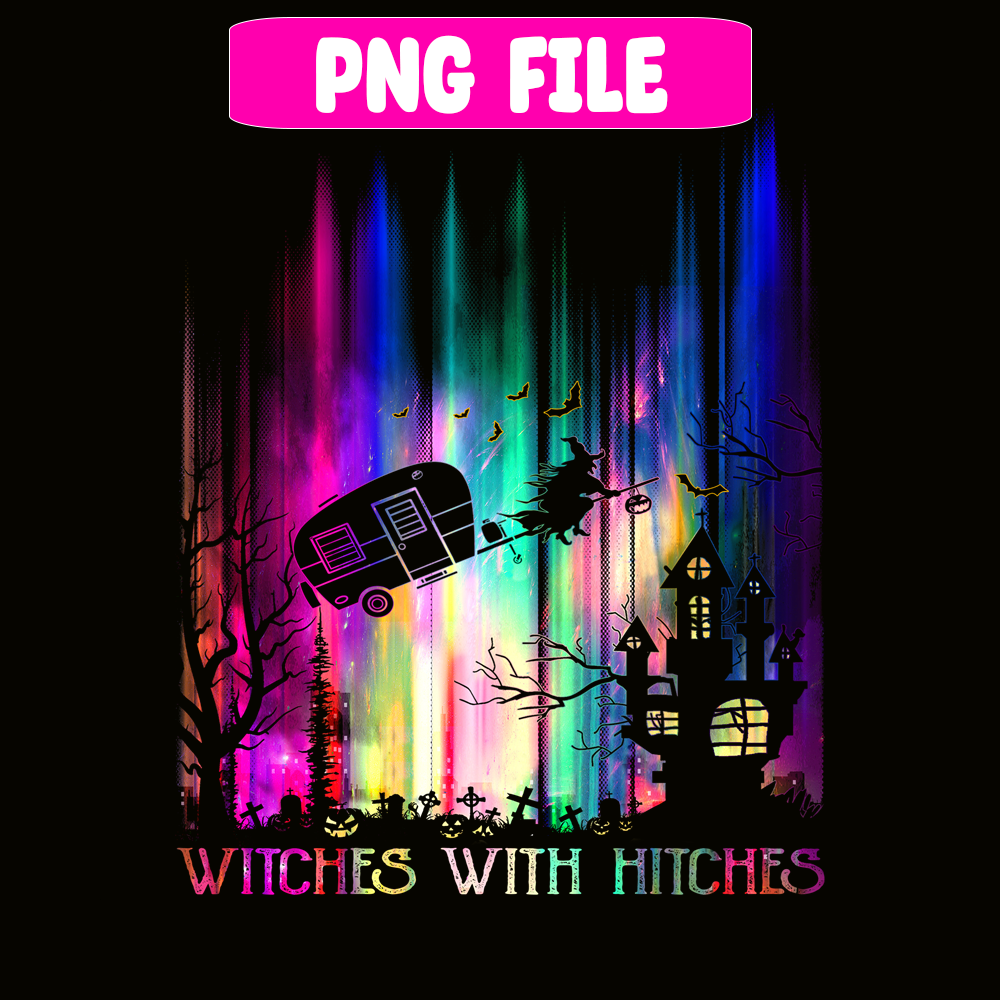 CAMP07112390-Witches with hitches Halloween PNG Magic Camping PNG Halloween And Camping PNG.png