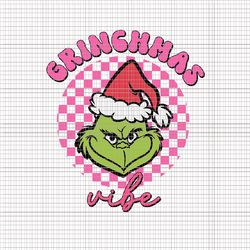grinchmas vibe png, pink grinch png, pink christmas png, pink grinchmas png