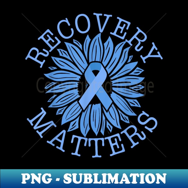 Recovery Matters Drug Alcohol Awareness Addiction Ribbon - P | Inspire ...