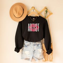 makeup artist sweatshirt , cosmetology graduate gift, beauty school graduate gift, makeup artist gift, artist tshirt , l