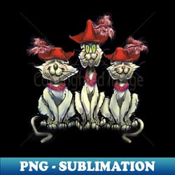 cats in hats - exclusive png sublimation download - stunning sublimation graphics