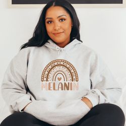 melanin hoodie, melanin hoodies, rainbow melanin shirt , black history month sweatshirt , black history month sweater