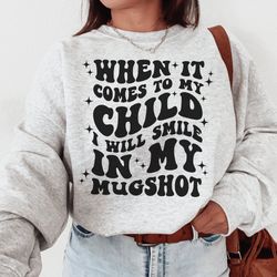momma sweatshirt , funny mom sweatshirt , drinking mom, mama bear sweatshirt , crazy mom shirt , mugshot shirt , edgy mo