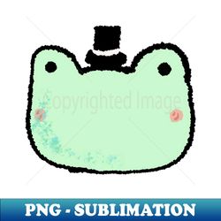 Frog with a top hat - Sublimation-Ready PNG File - Spice Up Your Sublimation Projects