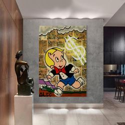 richie alec monopoly canvas, richie alec monopoly poster, richie alec monopoly wall decor, richie alec monopoly hight qu