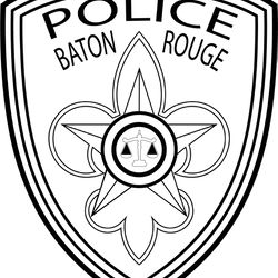 baton rouge police patch vector file svg dxf eps png jpg file
