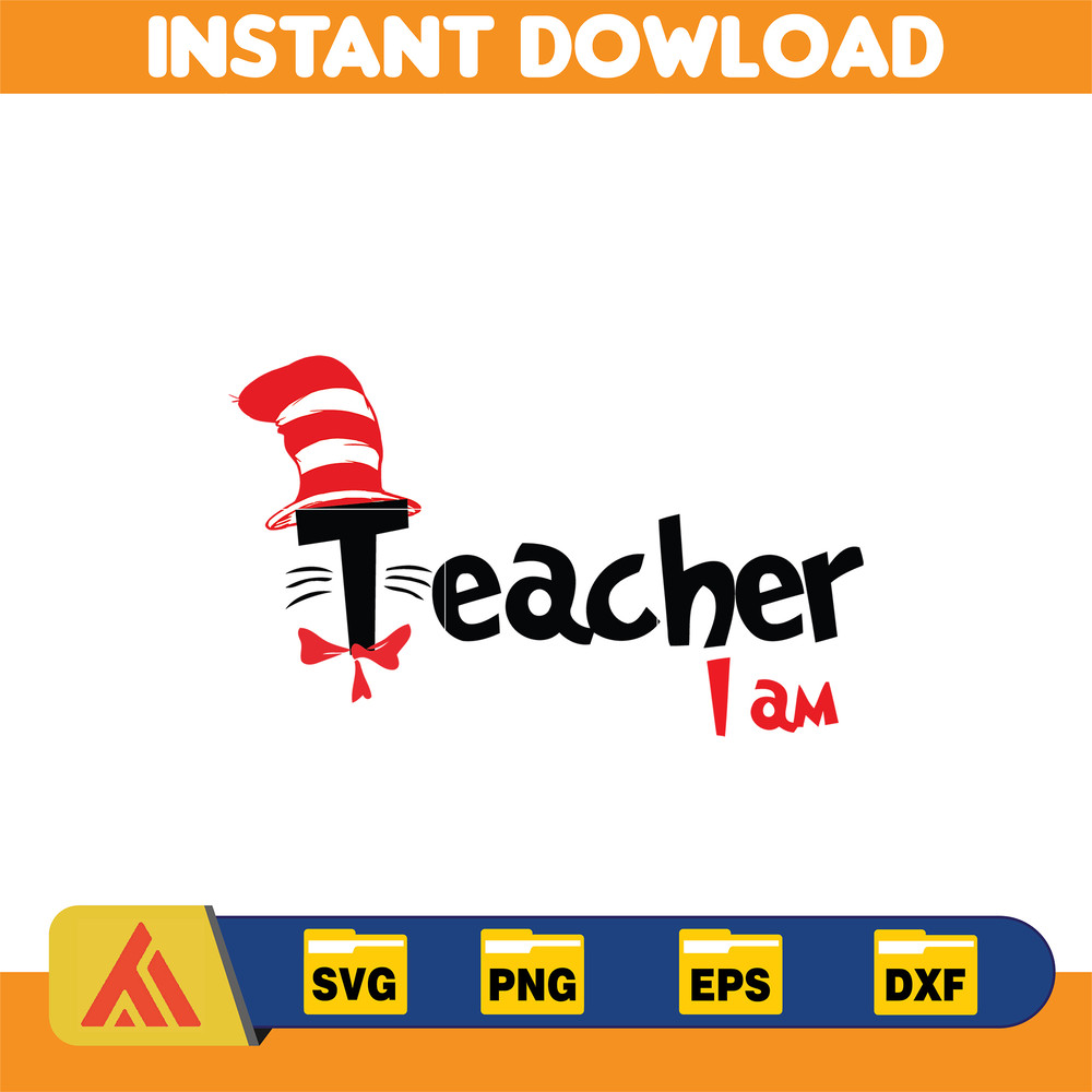 Dr Seuss Svg, Cat In The Hat SVG, Dr Seuss Hat SVG, Green Eggs And Ham Svg, Dr Seuss for Teachers Svg, Cricut, Thing Svg (202).jpg