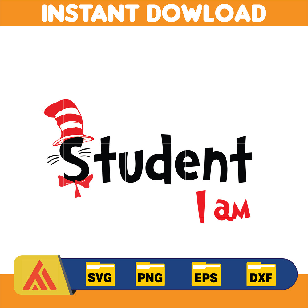 Dr Seuss Svg, Cat In The Hat SVG, Dr Seuss Hat SVG, Green Eggs And Ham Svg, Dr Seuss for Teachers Svg, Cricut, Thing Svg (207).jpg