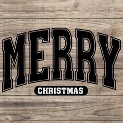 merry christmas svg, merry christmas png, christmas sublimation shirt svg, merry varsity svg eps dxf png