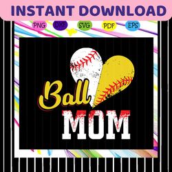 ball mom, softball mom svg, softball svg ,softball gift, mother day svg, mother day gift, mother day shirt, gift for mom