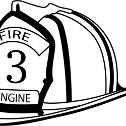 fire fighter helmat engine 3 vector file svg dxf eps png jpg file