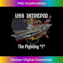 Aircraft Carrier USS Intrepid CV-11 CVA-11 CVS-11 Veterans - Deluxe PNG Sublimation Download - Channel Your Creative Rebel
