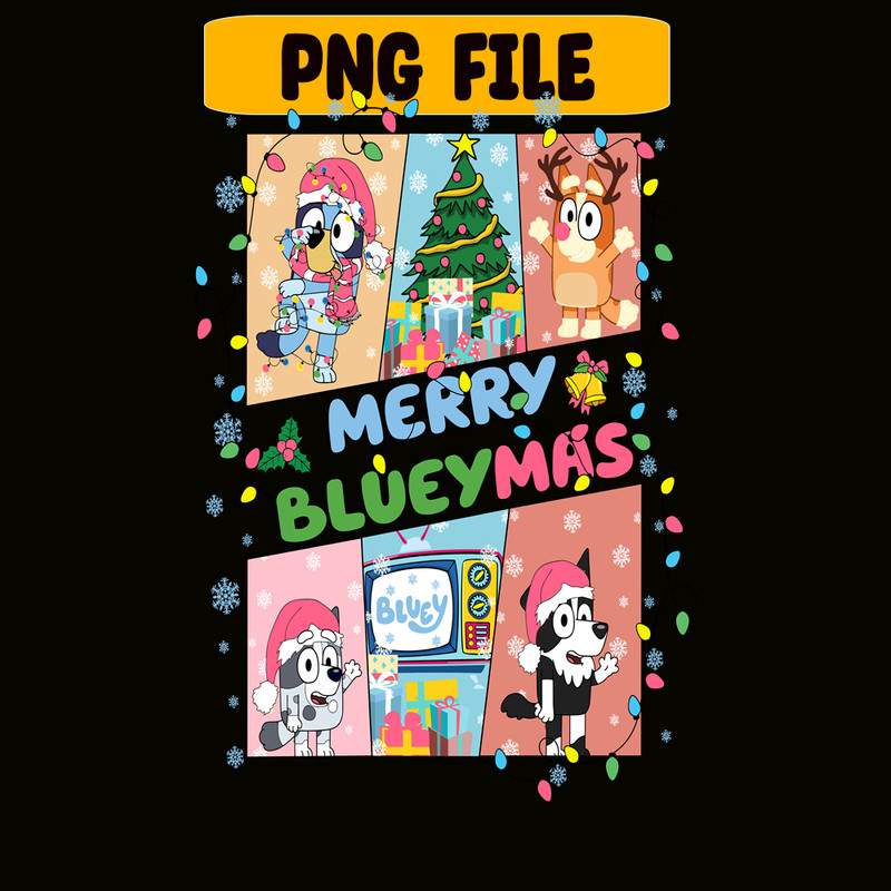 CRM13112303-Bluey Christmas PNG, Bluey Character PNG, Christmas PNG.png