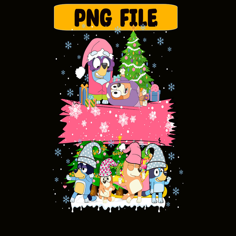 CRM13112328-Cozy Bluey In Christmas PNG, Christmas Time PNG, Happy Christmas PNG.png
