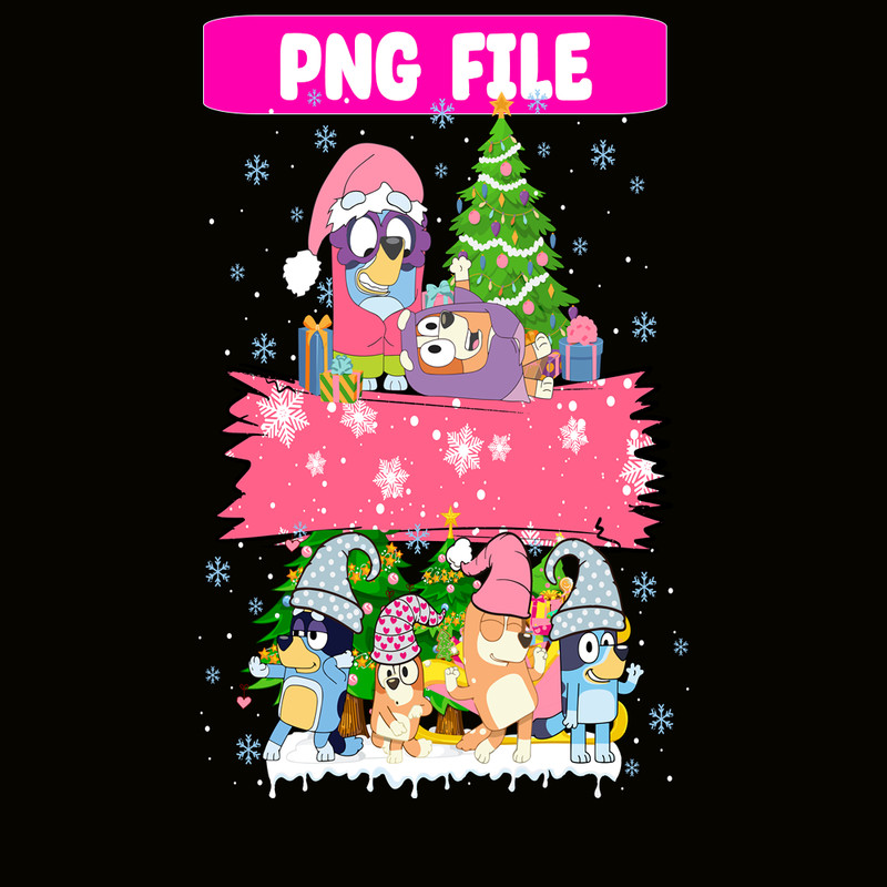 CRM13112328-Cozy Bluey In Christmas PNG, Christmas Time PNG, Happy Christmas PNG.png