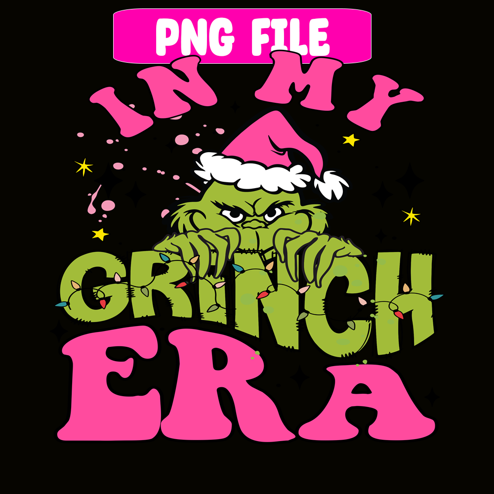 CRM13112333-In My Pink Grinch Era PNG, My Christmas Pink PNG, Grinch Characters PNG.png