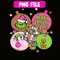 CRM13112368-Merry Grinchmas PNG, Disco Balls Grinch PNG, Merry Christmas PNG.png