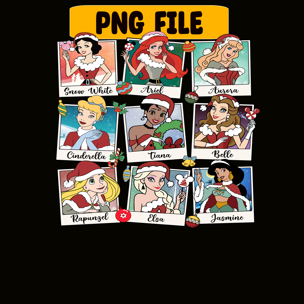 CRM15112310-Disney Princess Merry Xmas PNG.png