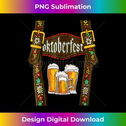 Lederhosen Suspenders Oktoberfest Bavarian Munich Beer Mens - Luxe Sublimation PNG Download - Striking & Memorable Impressions
