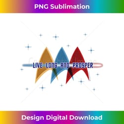star trek the original series live long and prosper deltas - futuristic png sublimation file - challenge creative boundaries