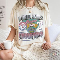 comfort colors retro texas rangers world series 2023 champions rangers shirt, texas rangers sweatshirt, hockey sweatshir