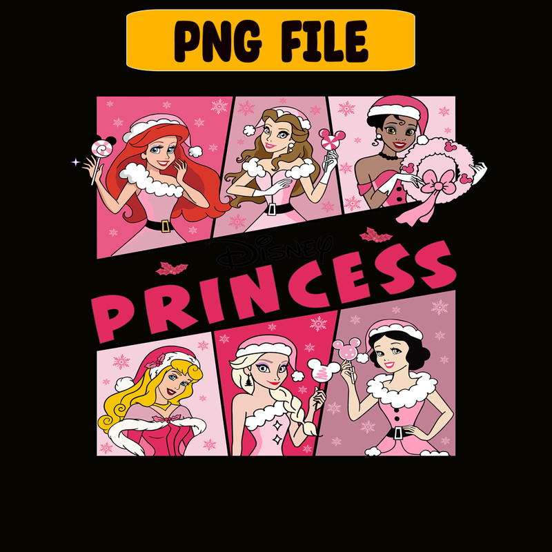 CRM15112371-Disney Princess Merry Xmas PNG.png