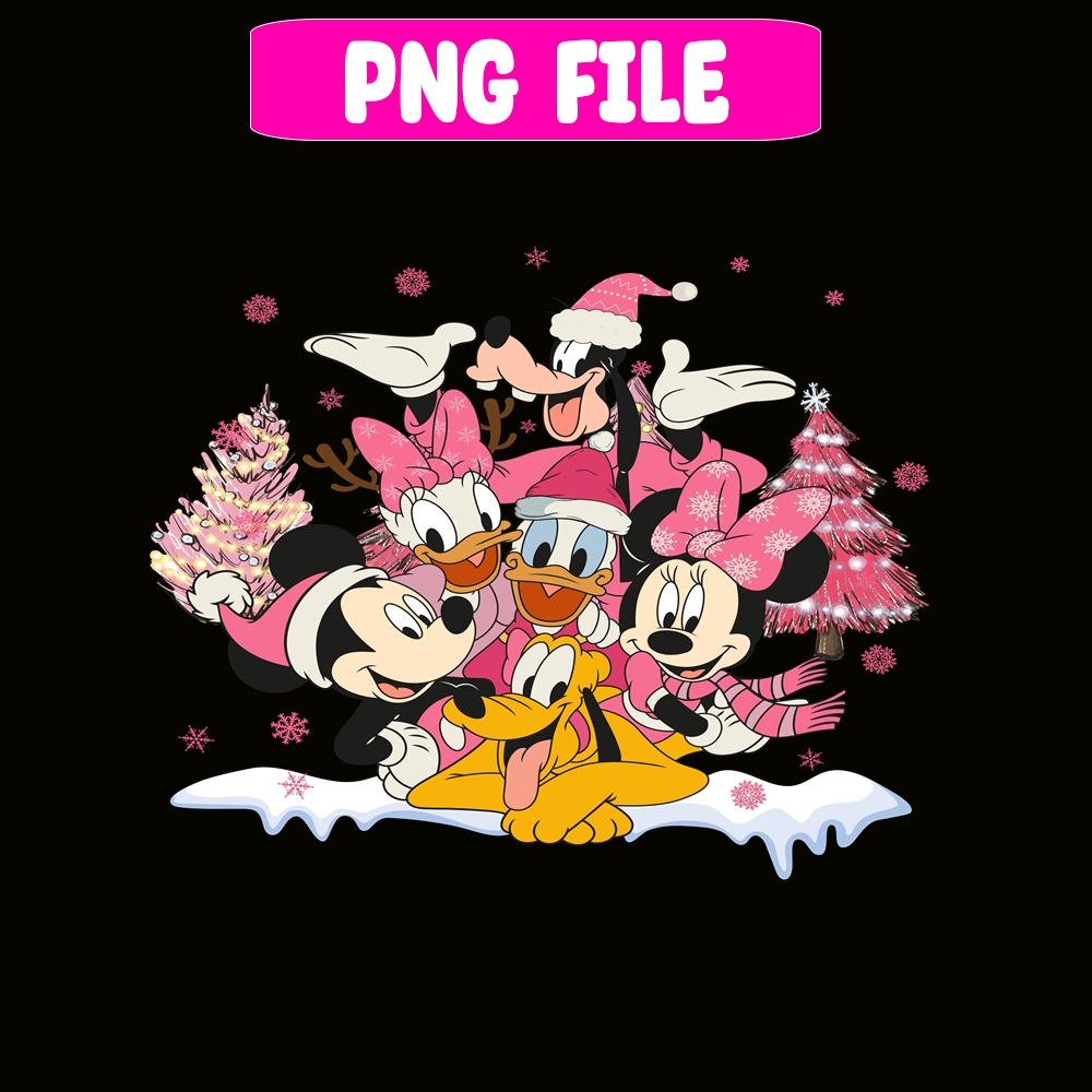 CRM15112377-Mickey and Friends Merry Xmas PNG.png