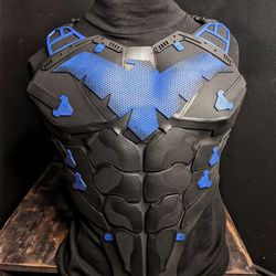 Nightwing chest armor  Cosplay costume, Suit, armor, robin , nightwing , batman